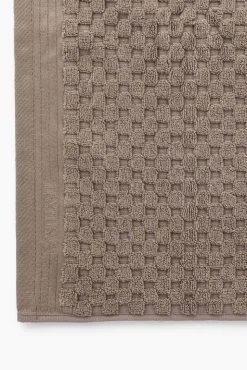 Textura Alfombra baño rizo algodón bambú 50x70cm.