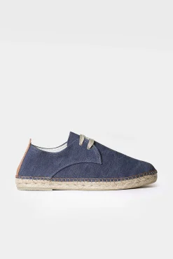 Alpargata de cordones hombre