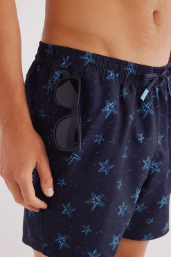 Springfield Bañador estampado estrellas