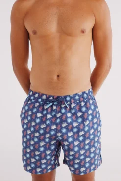 Springfield Bañador estampado hojas