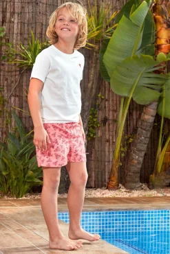 Crianças Gocco Bañador estampado langosta rosa