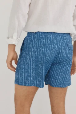 Pedro del Hierro Bañador estampado logos