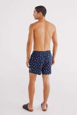 Springfield Bañador estampado medusas
