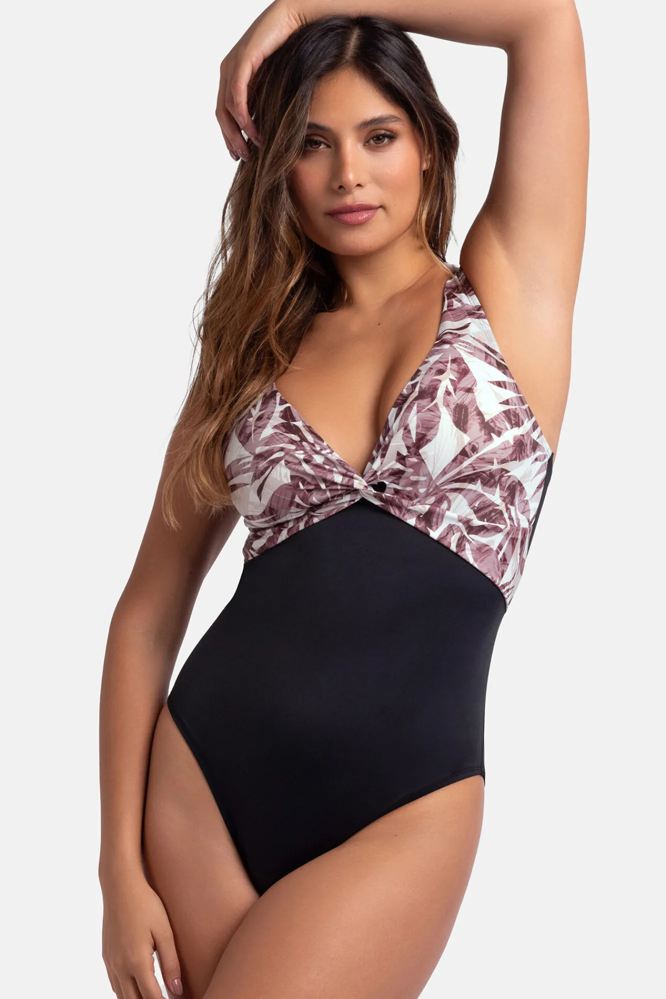 Dorina Bañador estampado negro