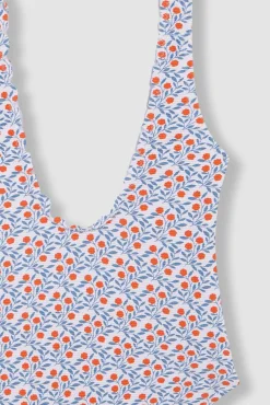 Crianças Gocco Bañador estampado ramas flor