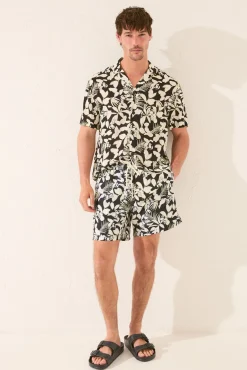 Women'secret Bañador hombre print tropical Snoopy