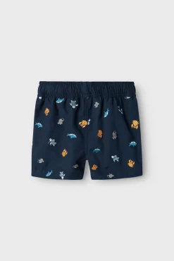 Crianças Name it Bañador niño con print bordado