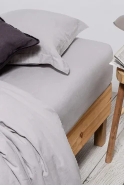 Textura Bajera de lino algodón. Cama 150-160cm.