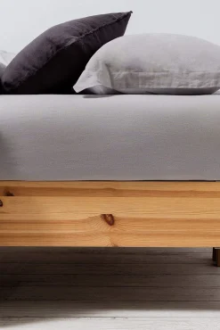Textura Bajera de lino algodón. Cama 150-160cm.