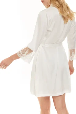 Ivette Bridal Bata corta crepe essen