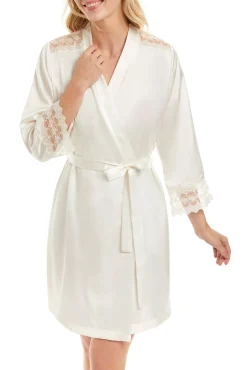 Ivette Bridal Bata corta satén grace