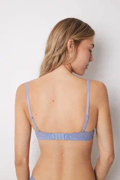 Women'secret BEAUTIFUL Sujetador clásico relleno tul plumeti