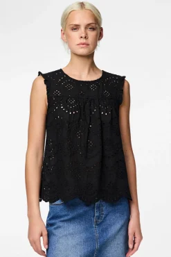 Pieces Blusa con detalle