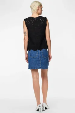 Pieces Blusa con detalle