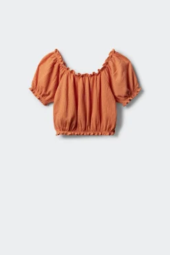 Crianças Springfield Kids Blusa fruncida para niña