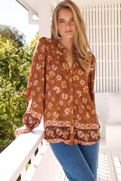 Jaase Blusa Oakwood estampada