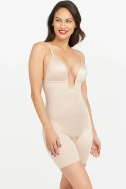 Spanx Body reductor escote U beige