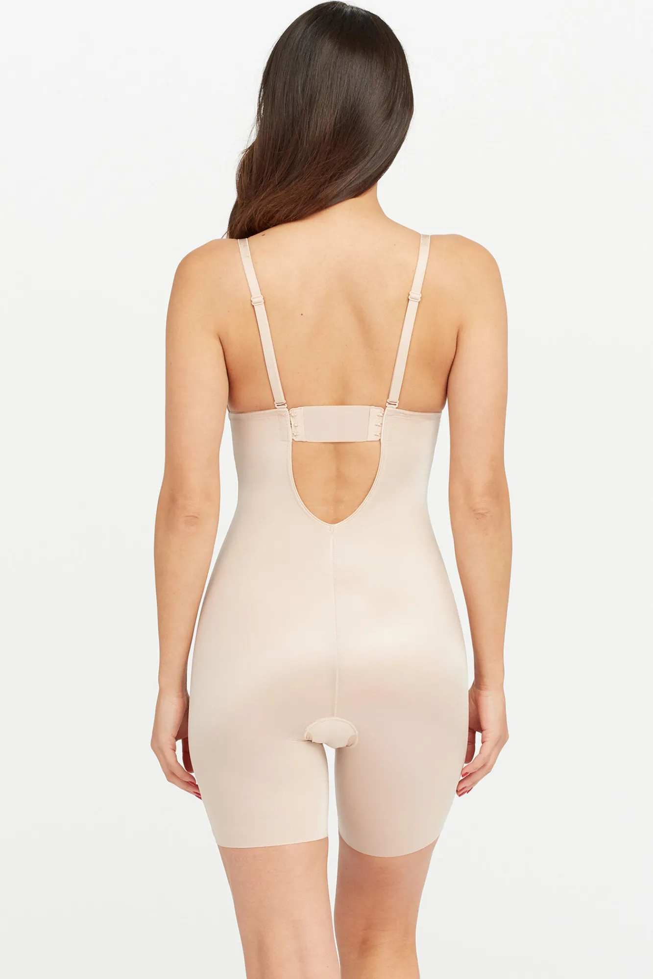 Spanx Body reductor escote U beige