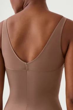Spanx Body tanga de compresión tul y satén Shaping satin