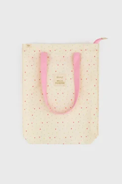 Mr. Wonderful Bolsa de tela tote bag topos multicolor Hello, sunshine!