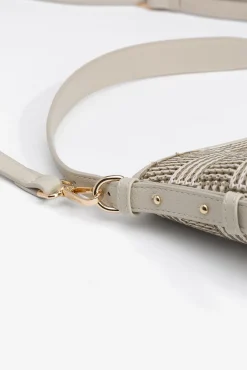 Vilanova Bolso bucket efecto paja