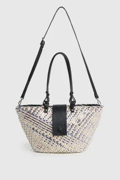 Pepe Jeans Bolso De Paja Casy Glow