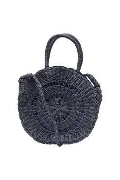 Only Bolso redondo de rafia