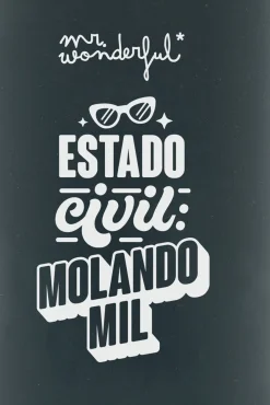 Mr. Wonderful Botella - Estado civil: molando mil