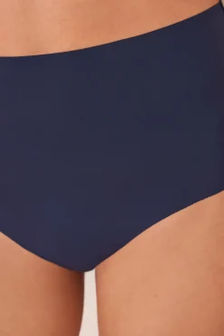 Women'secret Braga alta microfibra oscuro