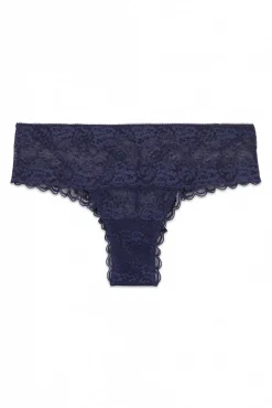 Women'secret Braga ancha brasileña encaje oscuro