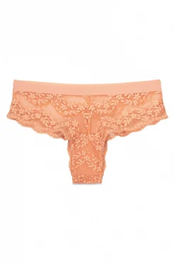 Women'secret Braga ancha brasileña encaje peach