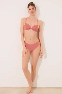 Women'secret Braga ancha brasileña microfibra y encaje