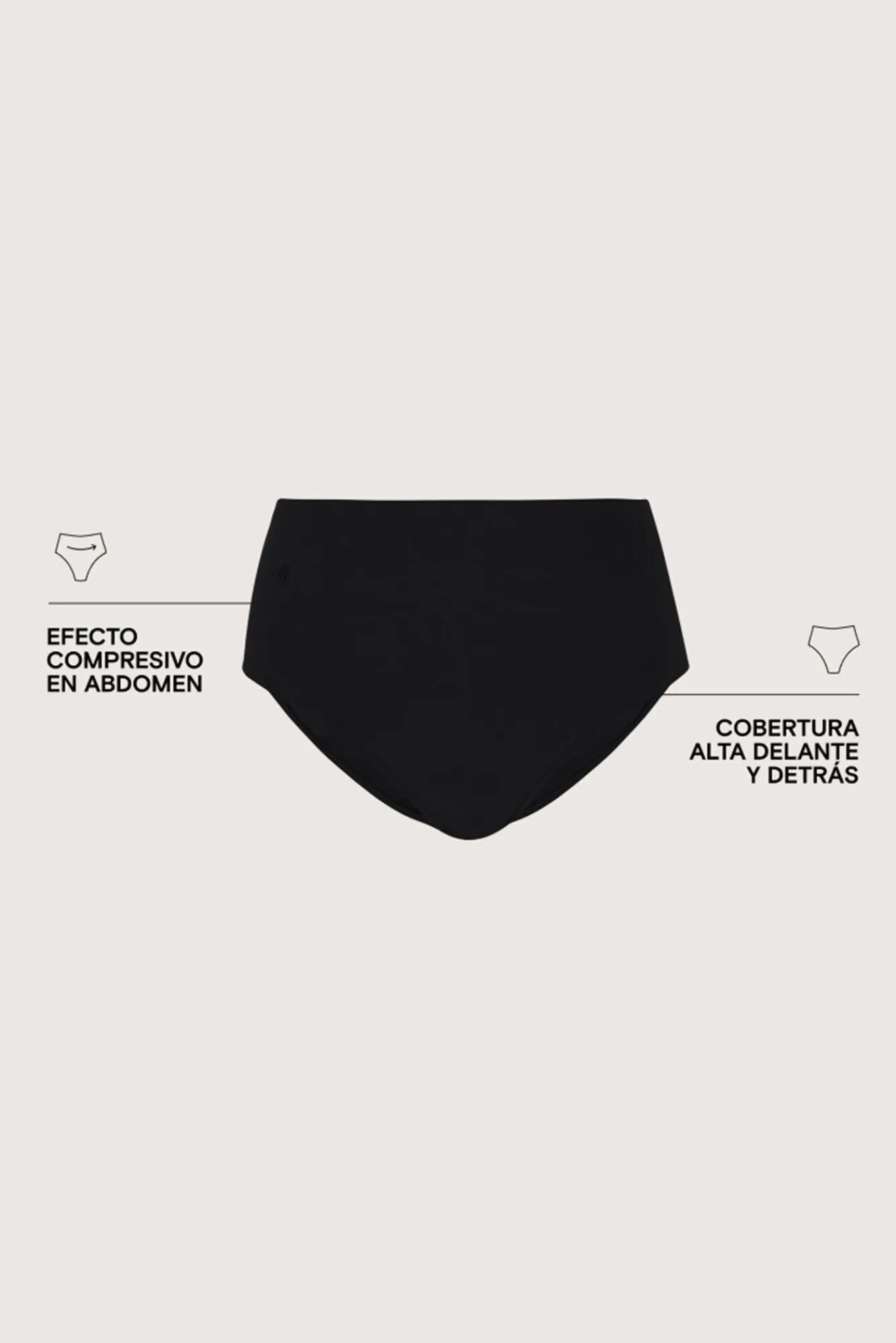 Women'secret Braga bikini alta moldeadora