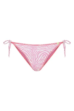 HI&BYE Braga bikini tiras cebra