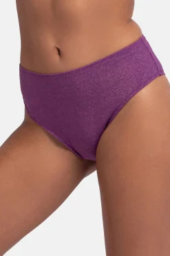 Dorina Braga de bikini brasileña brillo morado