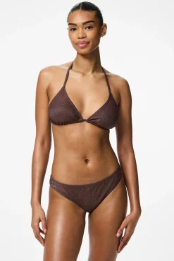 Pieces Braga de bikini de lurex