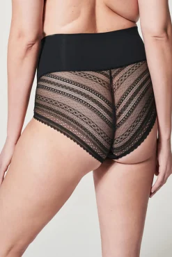 Spanx Braga invisible de talle alto con encaje geometrico