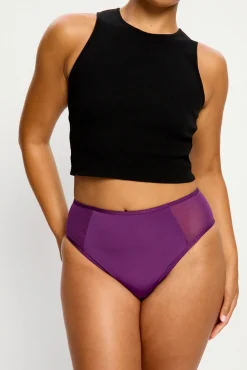 Modibodi Braga menstrual clásica morado
