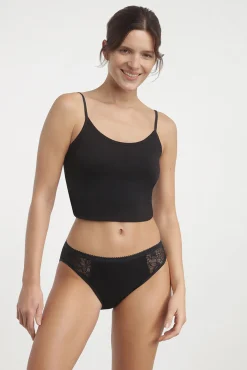 DIM Braga menstrual de encaje flujo abundante