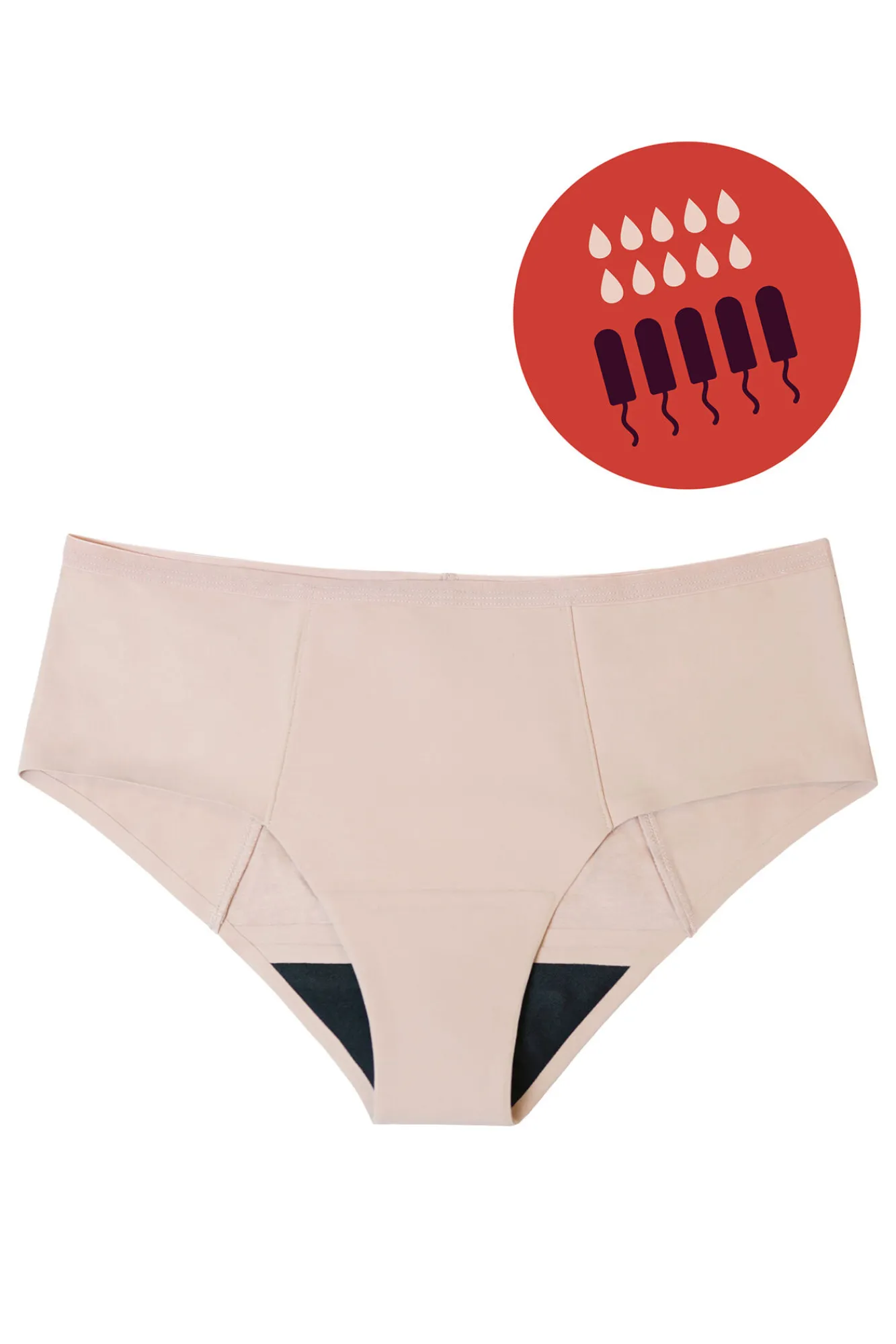 Proof Braga menstrual hipster arena – Absorción súper fuerte