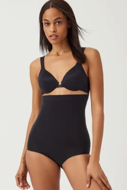 Spanx Braga moldeadora de talle alto nude.