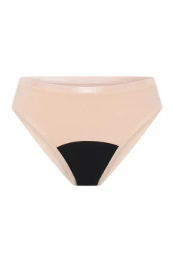 Modibodi Braguita menstrual adolescente hipster boyshort algodón orgánico negra absorción Moderada Abundante