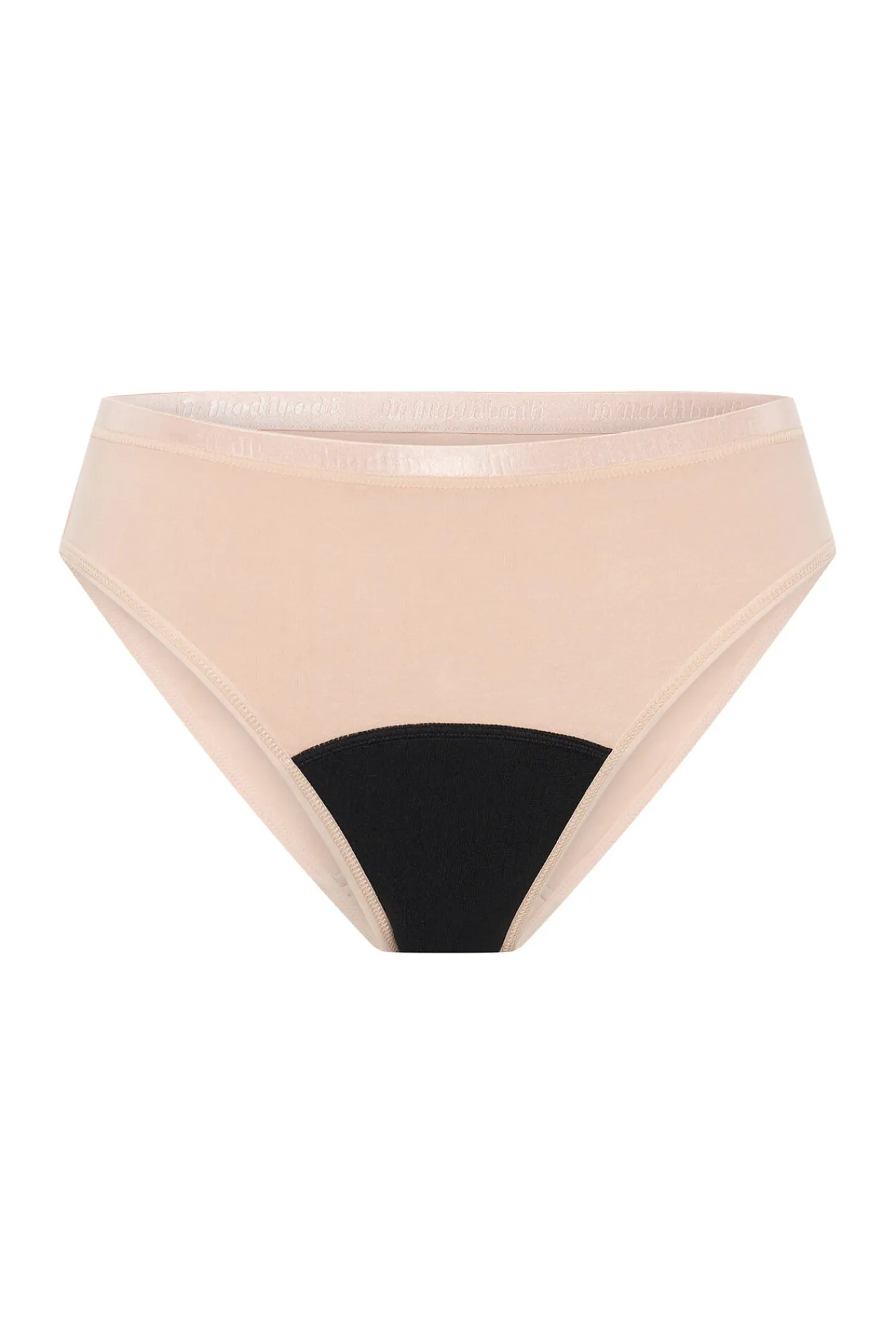 Modibodi Braguita menstrual adolescente hipster boyshort algodón orgánico negra absorción Moderada Abundante
