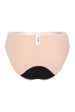 Modibodi Braguita menstrual adolescente hipster boyshort algodón orgánico negra absorción Moderada Abundante