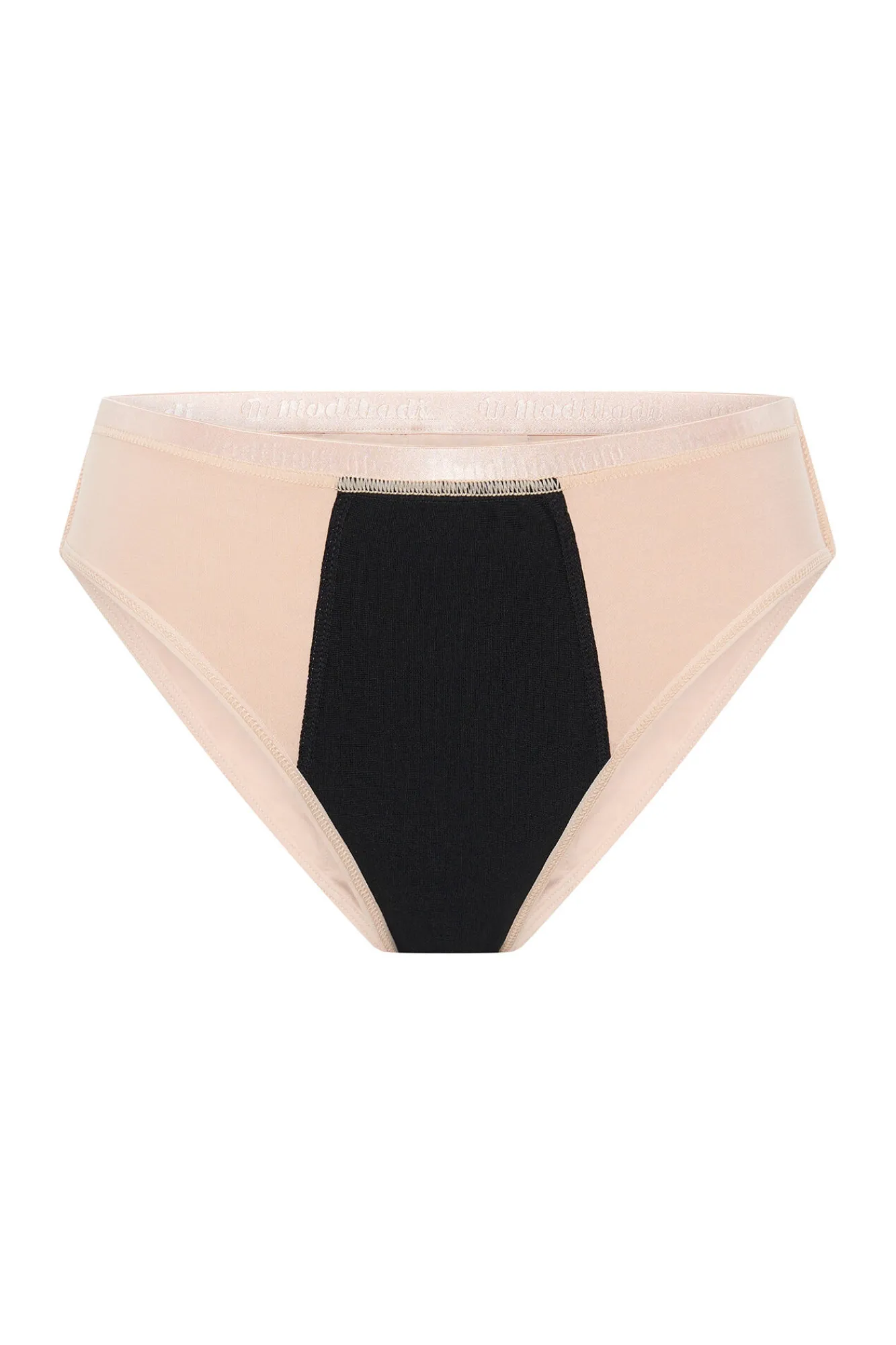 Modibodi Braguita menstrual adolescente hipster boyshort algodón orgánico negra absorción maxi