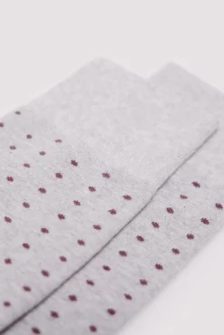 Springfield Calcetín jacquard lunares