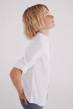 Crianças Springfield Kids Camisa estructura cuello mao niño