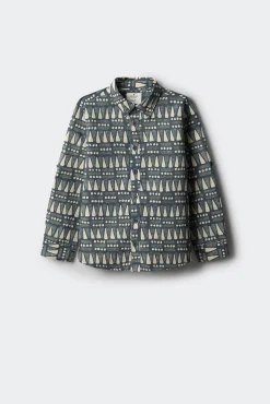 Crianças Springfield Kids Camisa Etnica niño