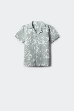 Crianças Springfield Kids Camisa hawaiana niño