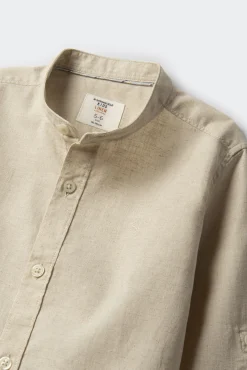 Crianças Springfield Kids Camisa lino niño